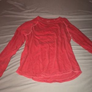 Gap Light Red/ Pink Layer shirt